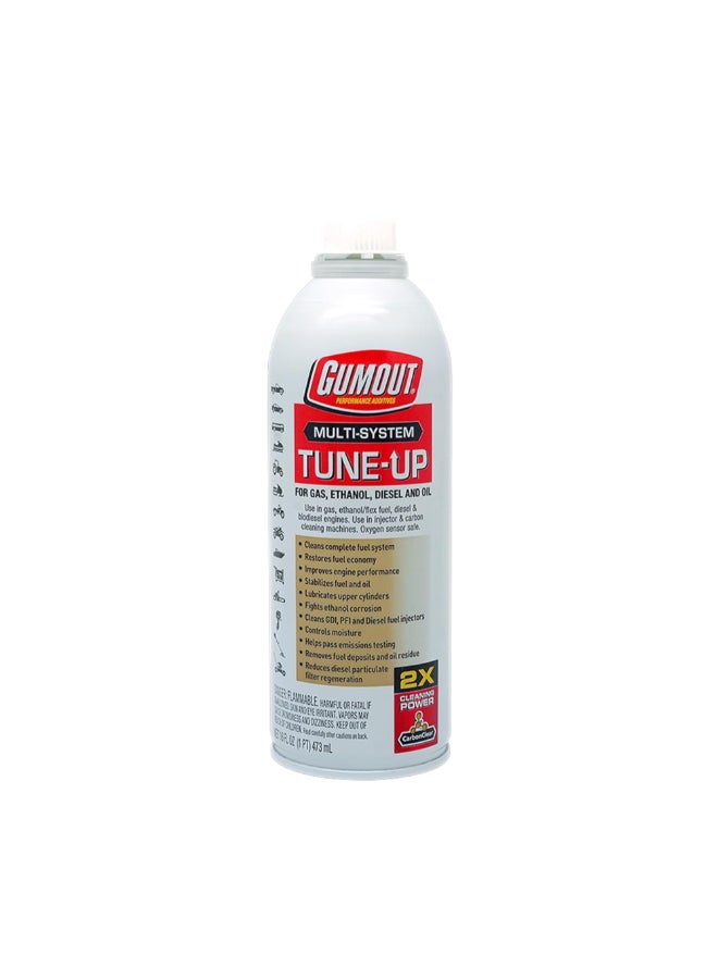 GUMOUT Multi-System Tune Up Complete Fuel System Cleaner 473 ml 510011 - Image 1